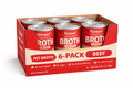 Vytapet Grain-Free Beef Bone Broth for dogs canned for immune support and high protein